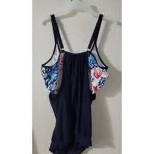 Tankini Bathing Suits for Women Two Piece Tankini Swimsuit Floral Tank Top